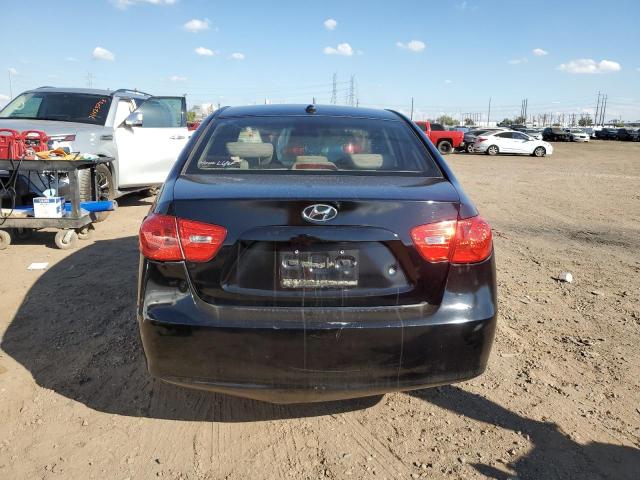 KMHDU46D78U334923 - 2008 HYUNDAI ELANTRA GLS BLACK photo 6