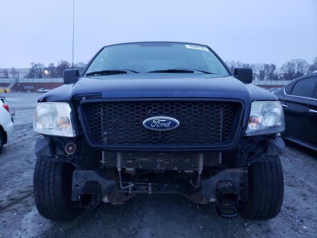 1FTVX14585NB12732 - 2005 FORD F150 BLUE photo 5