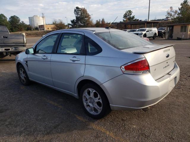 1FAHP35N48W132892 - 2008 FORD FOCUS SE SILVER photo 2