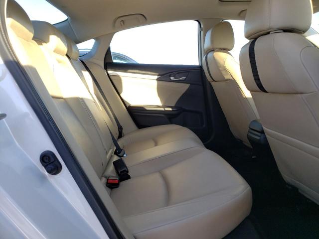 JHMFC1F79KX008165 - 2019 HONDA CIVIC EXL თეთრი ფოტო 10