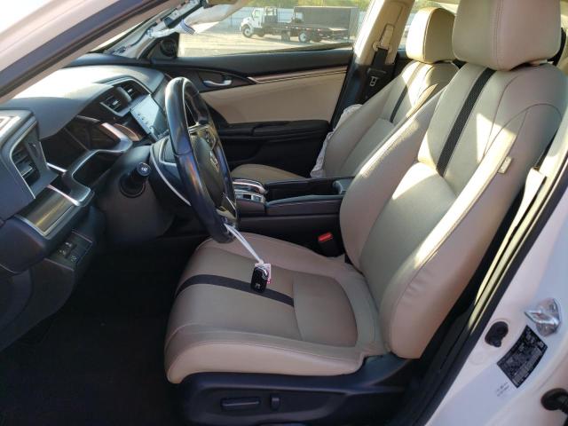 JHMFC1F79KX008165 - 2019 HONDA CIVIC EXL თეთრი ფოტო 7