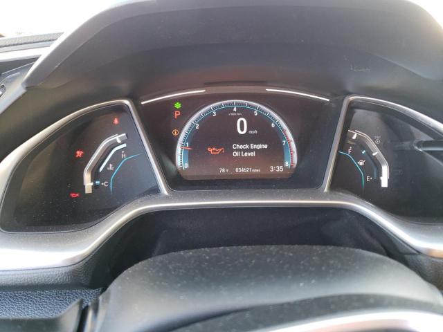 JHMFC1F79KX008165 - 2019 HONDA CIVIC EXL თეთრი ფოტო 9