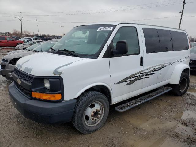 1GAZGXFA9C1197320 - 2012 CHEVROLET EXPRESS G3 LS WHITE photo 1