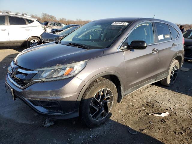 2HKRM4H48GH690328 - 2016 HONDA CR-V SE BLACK photo 1