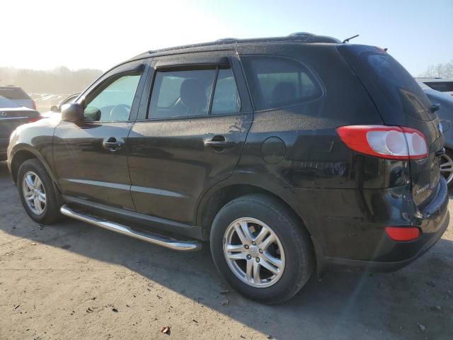 5XYZGDAB9CG141237 - 2012 HYUNDAI SANTA FE GLS BLACK photo 2