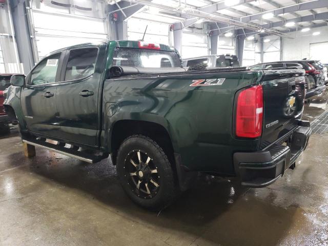 1GCGTCE32F1225436 - 2015 CHEVROLET COLORADO Z71 GREEN photo 2