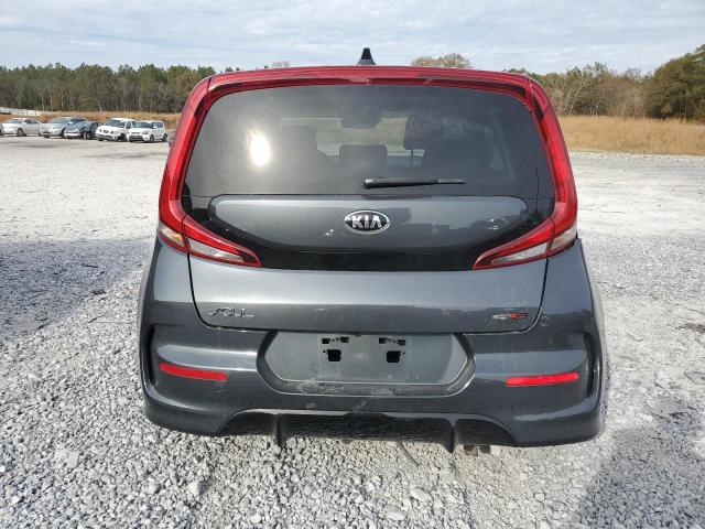 KNDJ63AU2M7756061 - 2021 KIA SOUL GT LINE GRAY photo 6