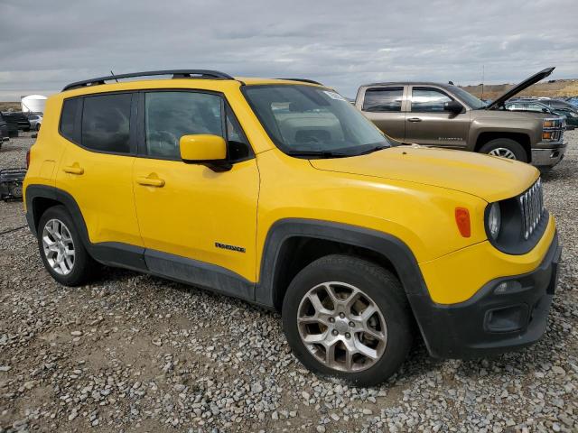 ZACCJABB3HPG36934 - 2017 JEEP RENEGADE LATITUDE YELLOW photo 4