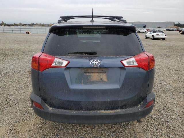 JTMRFREV7ED086826 - 2014 TOYOTA RAV4 XLE BLUE photo 6