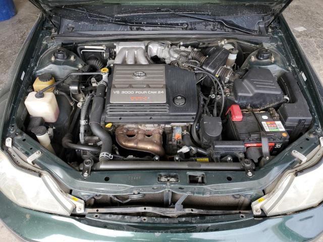 4T1BF28B21U165577 - 2001 TOYOTA AVALON XL GREEN photo 11