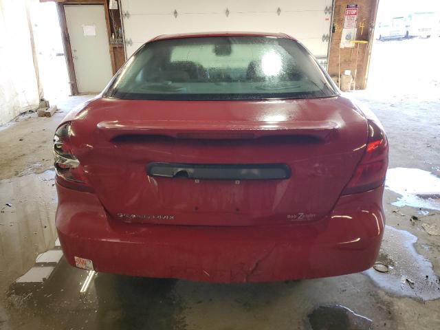 2G2WP552281181572 - 2008 PONTIAC GRAND PRIX 红色 照片 6