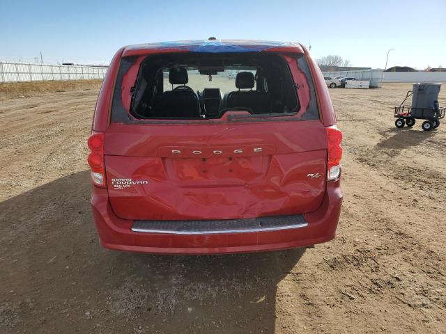 2C4RDGEGXDR676476 - 2013 DODGE GRAND CARA R/T RED photo 6