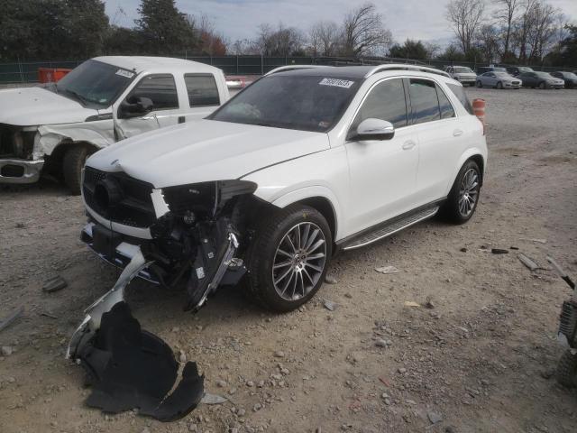 4JGFB4KB6LA190682 - 2020 MERCEDES-BENZ GLE 350 4MATIC WHITE photo 1