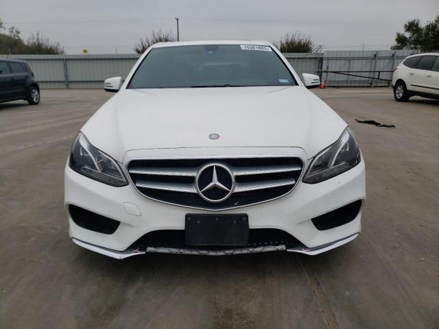 WDDHF5KB6EA779103 - 2014 MERCEDES-BENZ E 350 WHITE photo 5