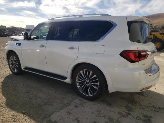 JN8AZ2BC8M9476130 - 2021 INFINITI QX80 SENSORY WHITE photo 2