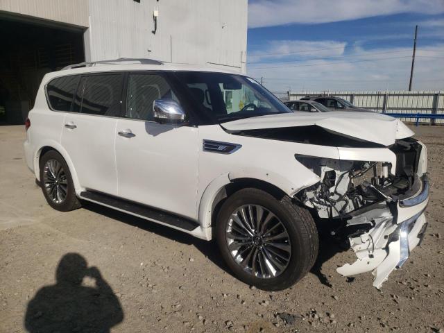 JN8AZ2BC8M9476130 - 2021 INFINITI QX80 SENSORY WHITE photo 4