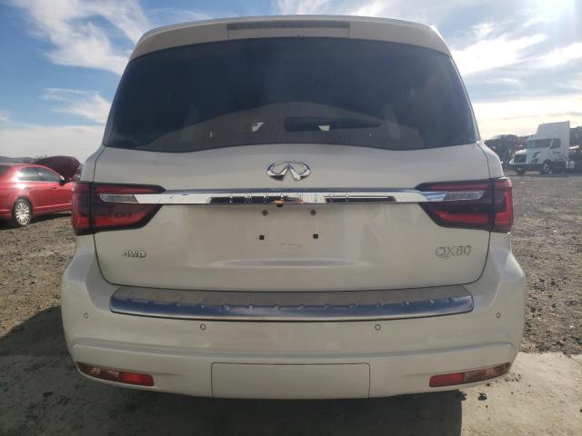 JN8AZ2BC8M9476130 - 2021 INFINITI QX80 SENSORY WHITE photo 6