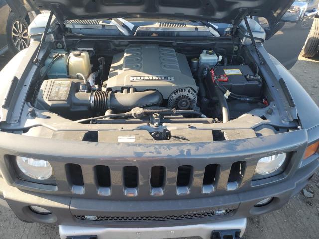 5GTEN13L988143182 - 2008 HUMMER H3 ALPHA GRAY photo 11