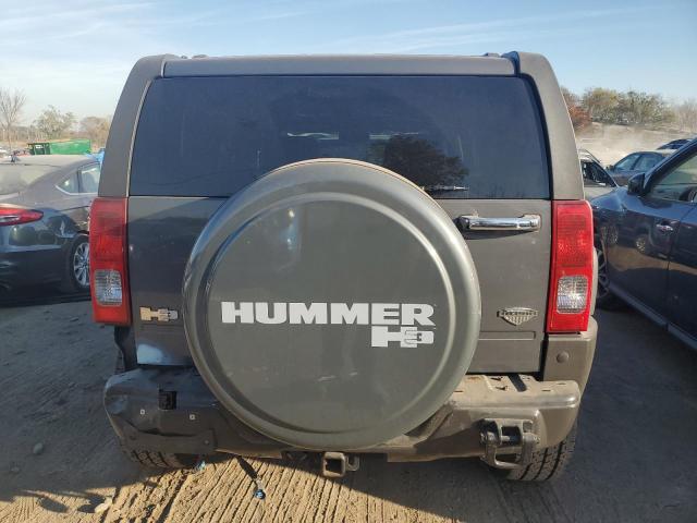 5GTEN13L988143182 - 2008 HUMMER H3 ALPHA GRAY photo 6