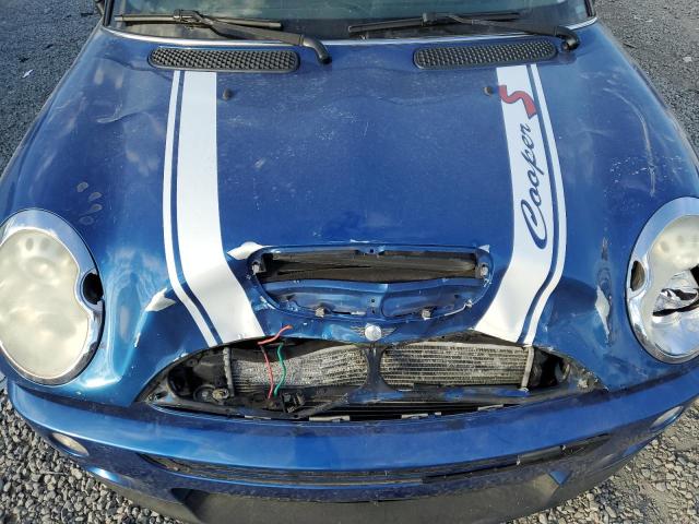 WMWRE33586TL23055 - 2006 MINI COOPER S BLUE photo 11