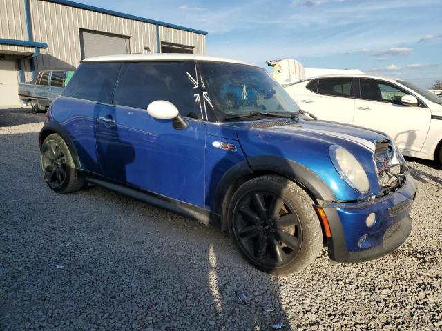 WMWRE33586TL23055 - 2006 MINI COOPER S BLUE photo 4