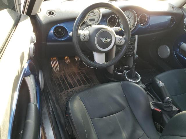 WMWRE33586TL23055 - 2006 MINI COOPER S BLUE photo 8