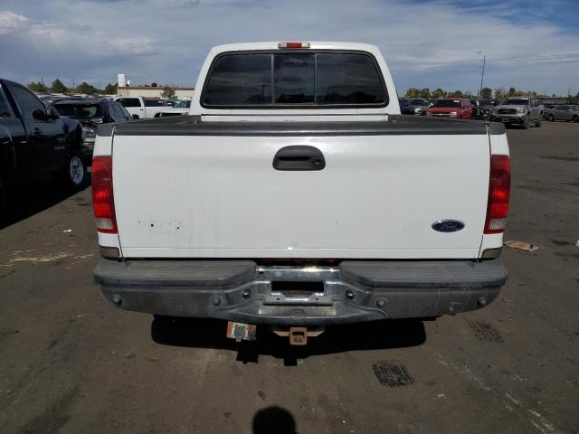 1FTNW21P14EB91786 - 2004 FORD F250 SUPER DUTY WHITE photo 6