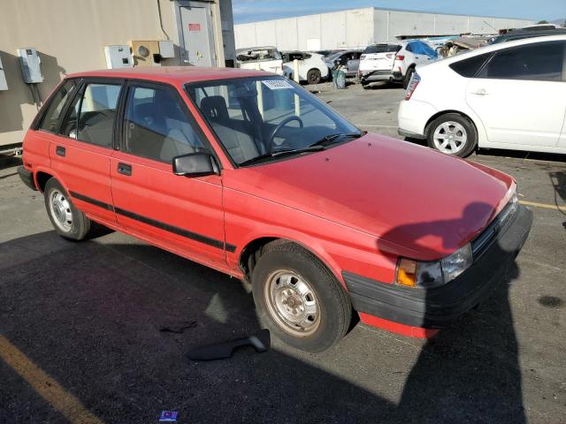 JT2EL32H4J0188632 - 1988 TOYOTA TERCEL DELUXE RED photo 4