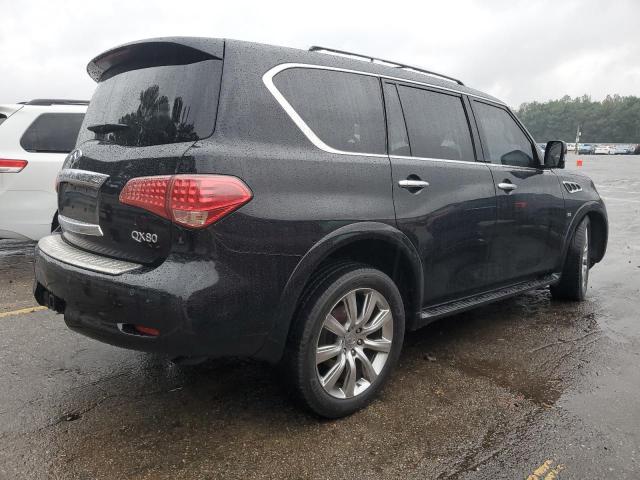 JN8AZ2NE3E9066852 - 2014 INFINITI QX80 BLACK photo 3