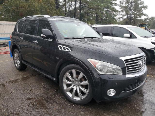 JN8AZ2NE3E9066852 - 2014 INFINITI QX80 BLACK photo 4