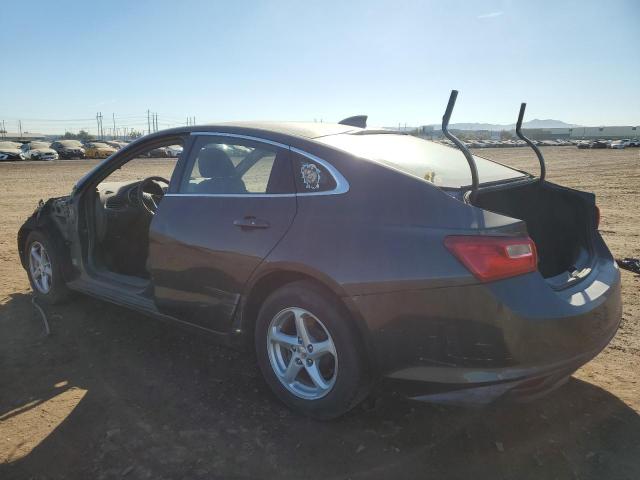 1G1ZB5ST4HF256617 - 2017 CHEVROLET MALIBU LS CHARCOAL photo 2