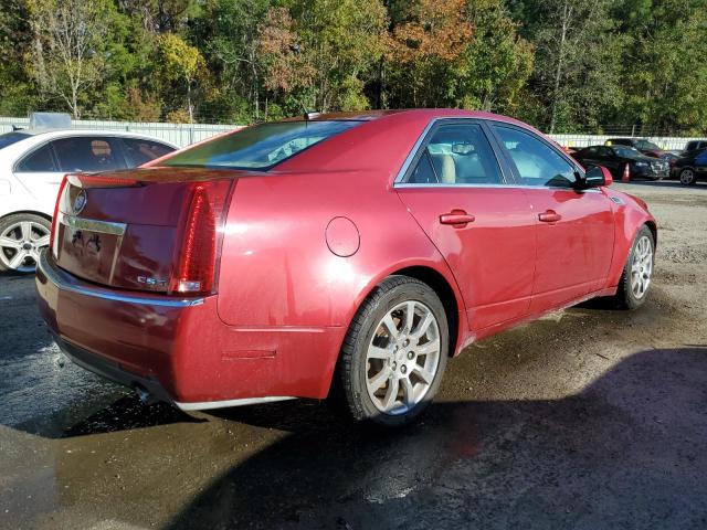 1G6DJ577680153592 - 2008 CADILLAC CTS RED photo 3