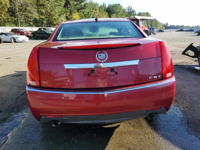 1G6DJ577680153592 - 2008 CADILLAC CTS RED photo 6