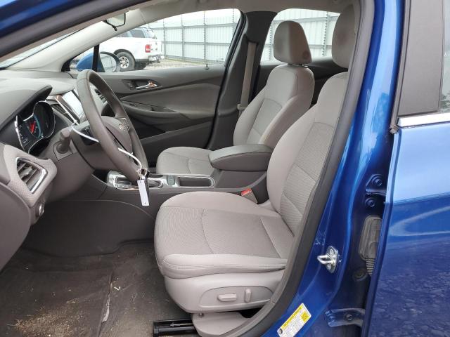 3G1BE6SMXHS554589 - 2017 CHEVROLET CRUZE LT BLUE photo 7