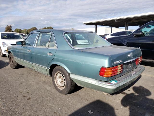 WDBCA32C8FA173916 - 1985 MERCEDES-BENZ 380 SE TEAL photo 2