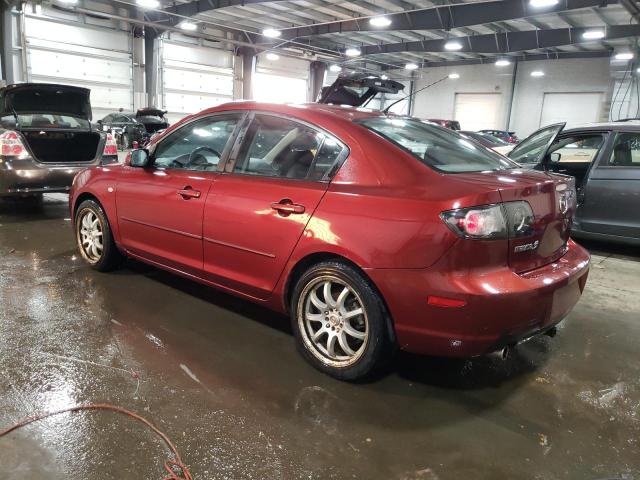 JM1BK32F691194904 - 2009 MAZDA 3 I MAROON photo 4