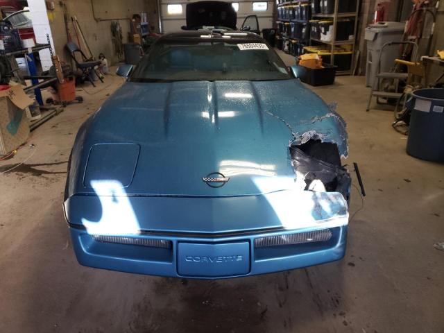 1G1YY2180K5124182 - 1989 CHEVROLET CORVETTE BLUE photo 5