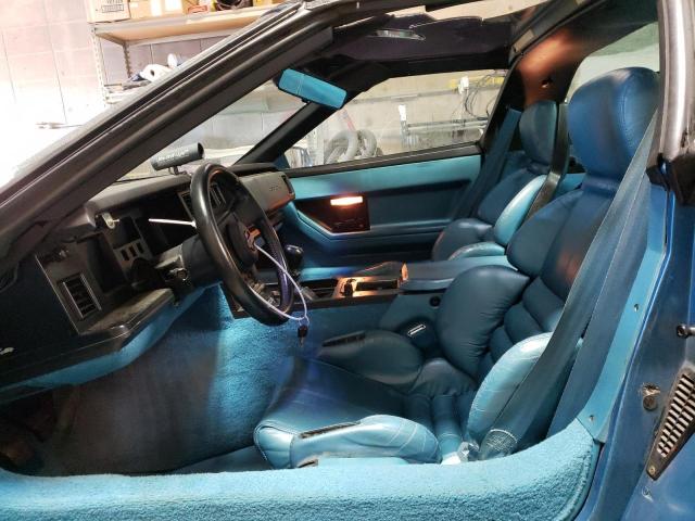 1G1YY2180K5124182 - 1989 CHEVROLET CORVETTE BLUE photo 7