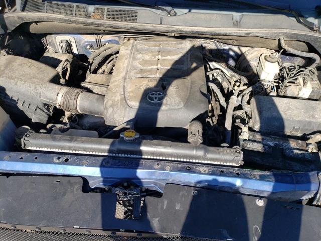 5TFUW5F14EX389253 - 2014 TOYOTA TUNDRA DOUBLE CAB SR/SR5 BLUE photo 11