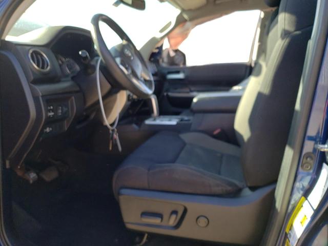 5TFUW5F14EX389253 - 2014 TOYOTA TUNDRA DOUBLE CAB SR/SR5 BLUE photo 7