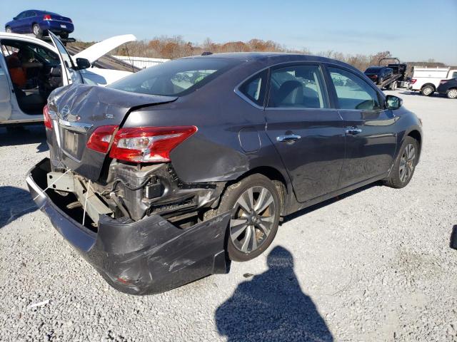 3N1AB7AP3HY330495 - 2017 NISSAN SENTRA S GRAY photo 3