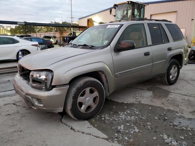 1GNDS13S822390858 - 2002 CHEVROLET TRAILBLAZE TAN photo 1