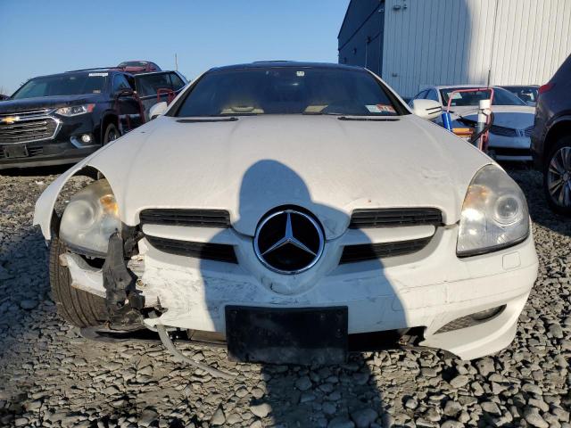 WDBWK5JA4AF232378 - 2010 MERCEDES-BENZ SLK 350 WHITE photo 5