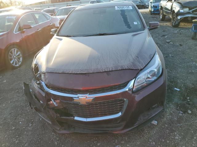 1G11G5SX3FF218844 - 2015 CHEVROLET MALIBU LTZ BURGUNDY photo 5