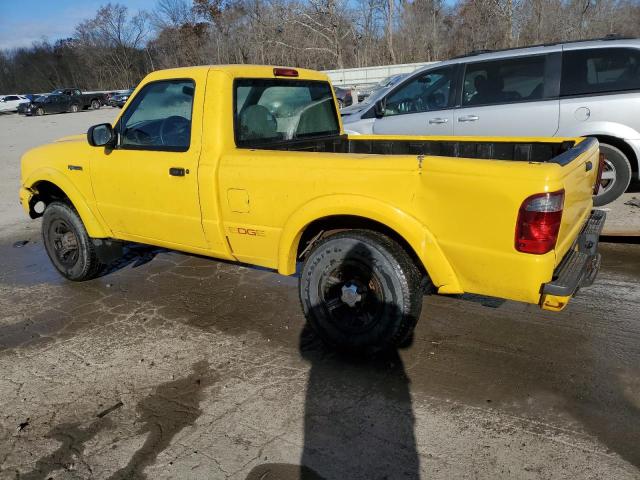 1FTYR10U31TA72859 - 2001 FORD RANGER YELLOW photo 2