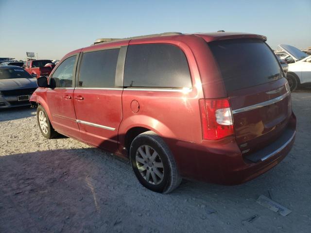 2C4RC1BG8GR110809 - 2016 CHRYSLER TOWN & COU TOURING RED photo 2