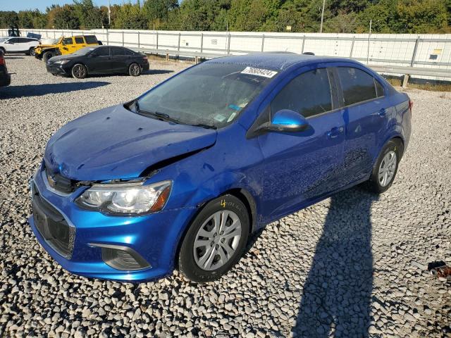 1G1JB5SH4H4165027 - 2017 CHEVROLET SONIC LS BLUE photo 1