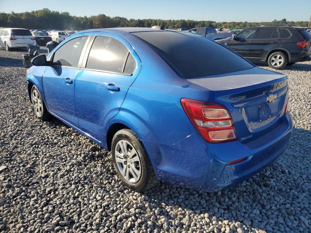 1G1JB5SH4H4165027 - 2017 CHEVROLET SONIC LS BLUE photo 2