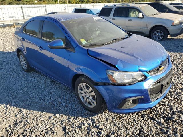 1G1JB5SH4H4165027 - 2017 CHEVROLET SONIC LS BLUE photo 4