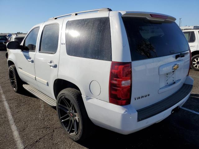 1GNFC13027J388783 - 2007 CHEVROLET TAHOE C1500 WHITE photo 2